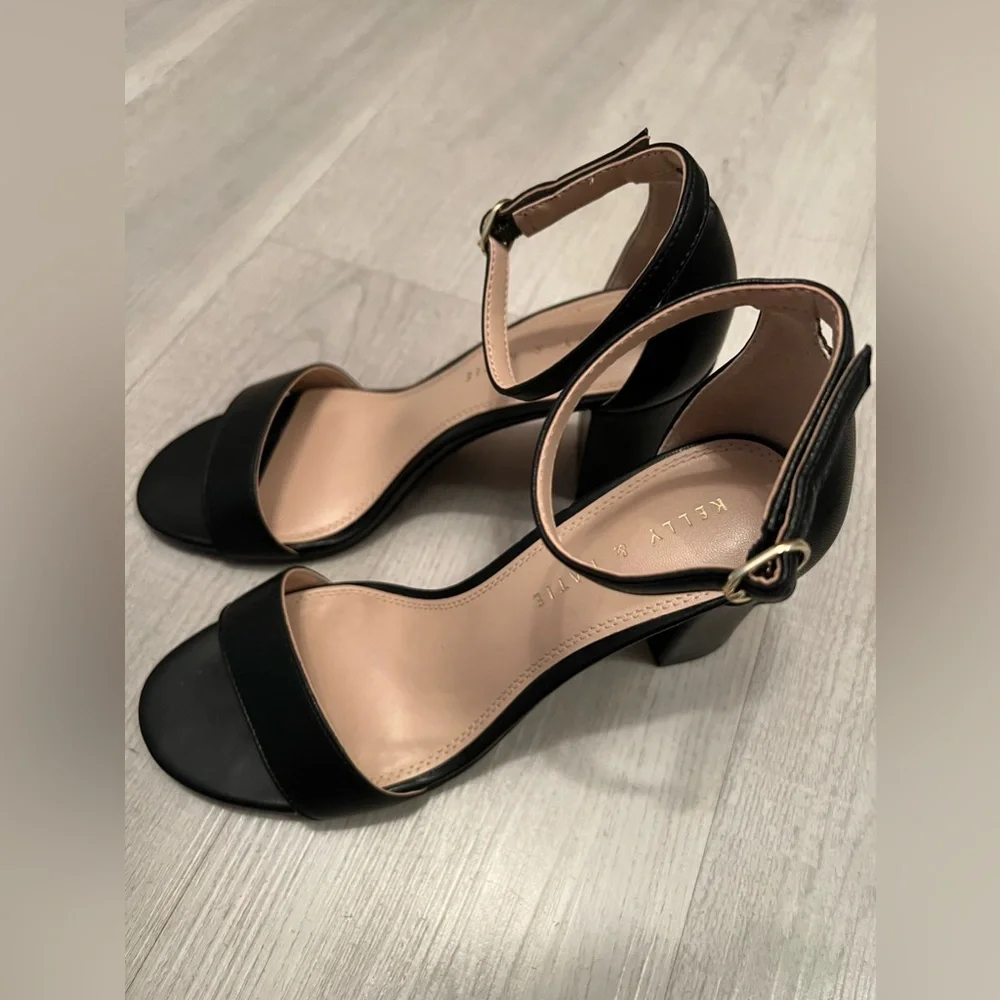 Kelly & Katie Black Heels (Women’s 7.5) - LAST PRICE. - Picture 3 of 10